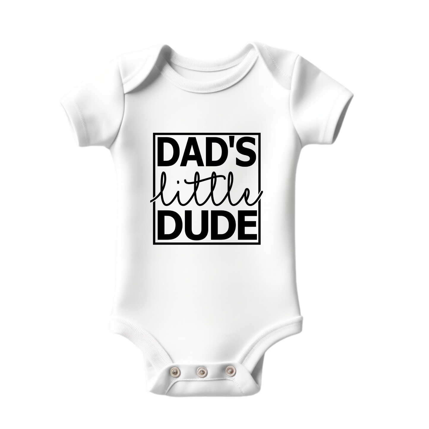 Dad's Little Dude Bodysuit