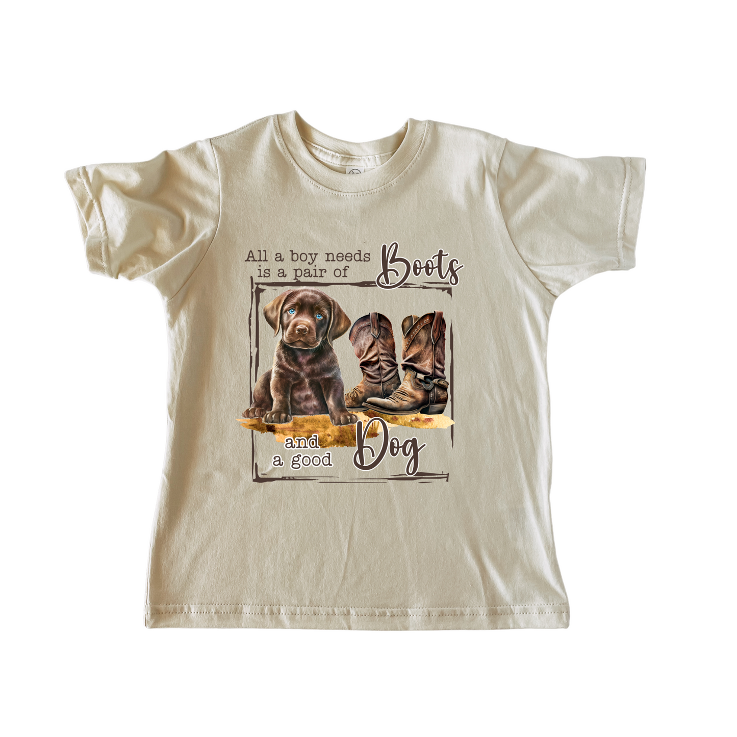 Boys All A Boy Needs T-shirt