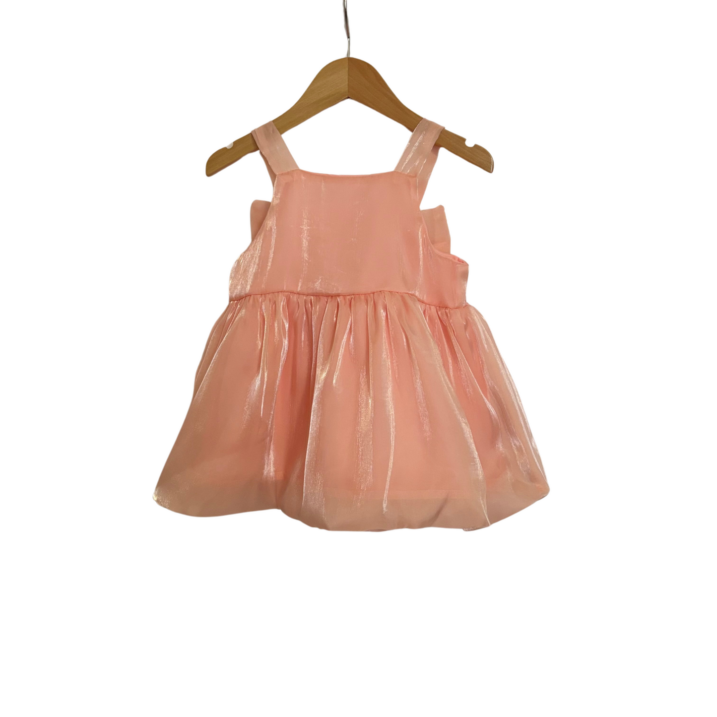 Baby Pink Easter Dress with Bow
