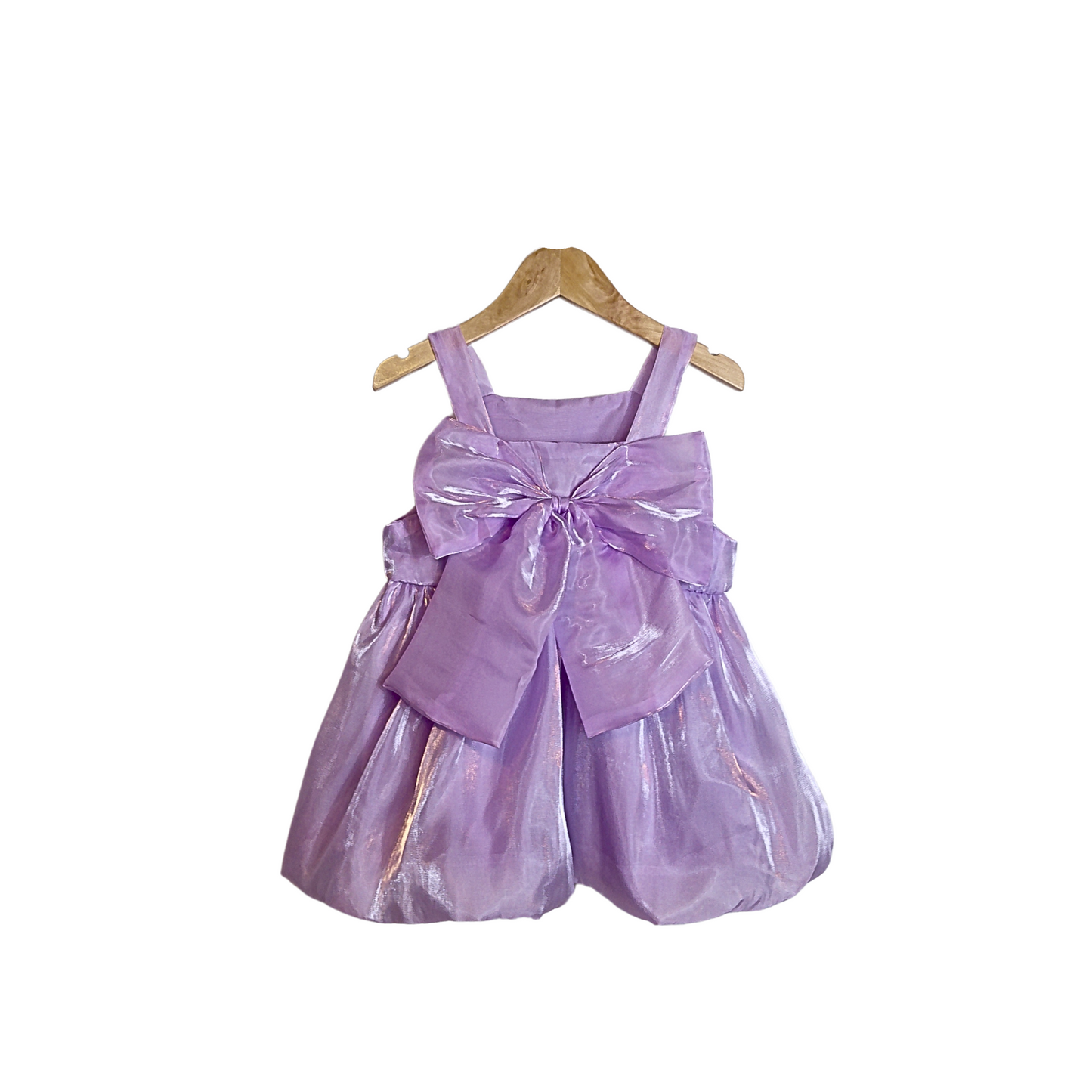 Baby Purple Easter Dress with Bow