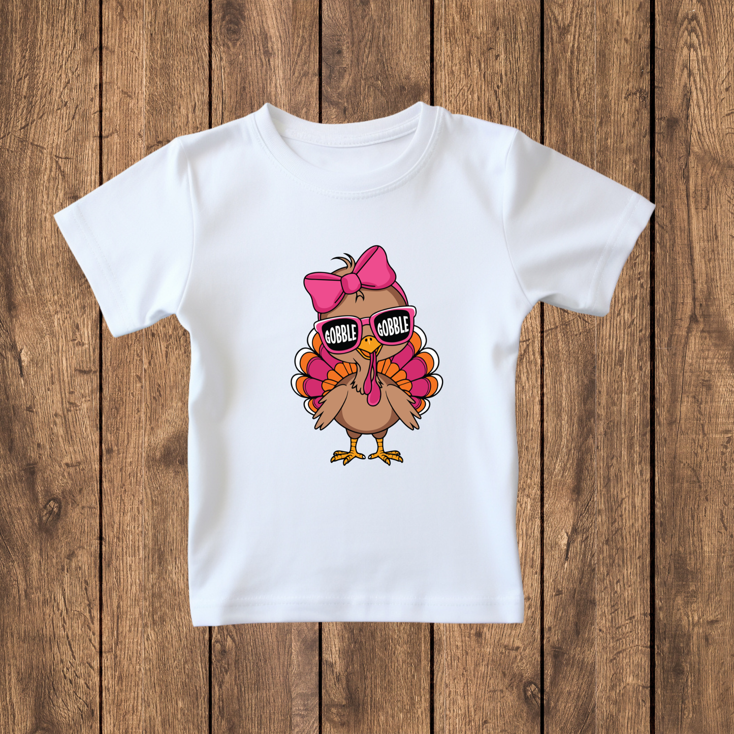 Cool Turkey Girl Thanksgiving T Shirt