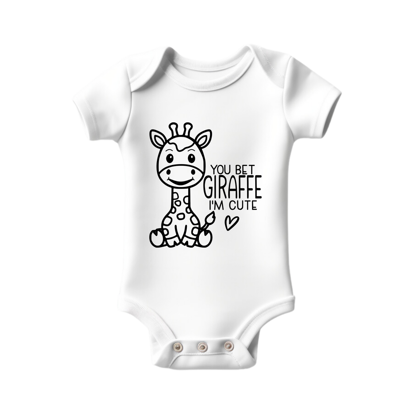 You Bet Giraffe I'm Cute Bodysuit