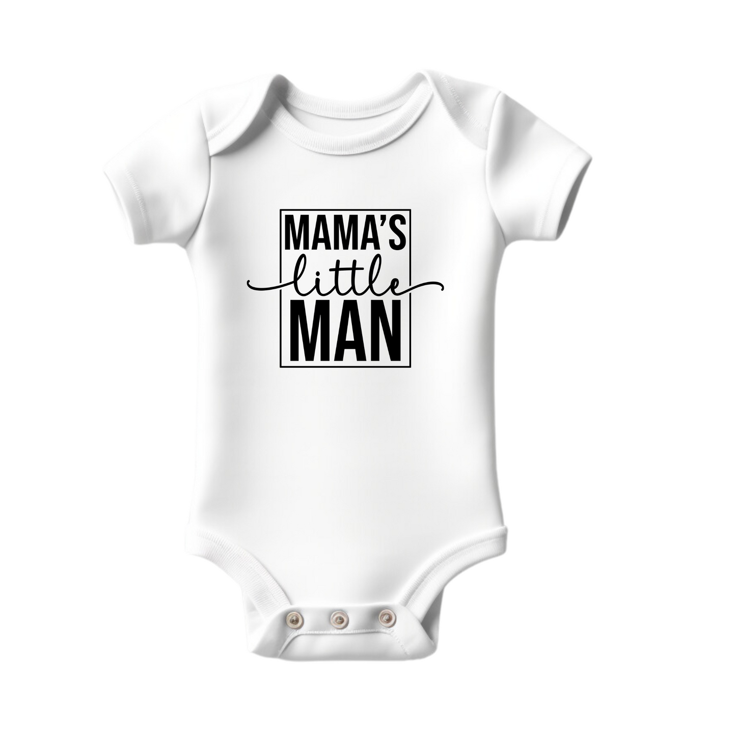 Mama's Little Man Bodysuit