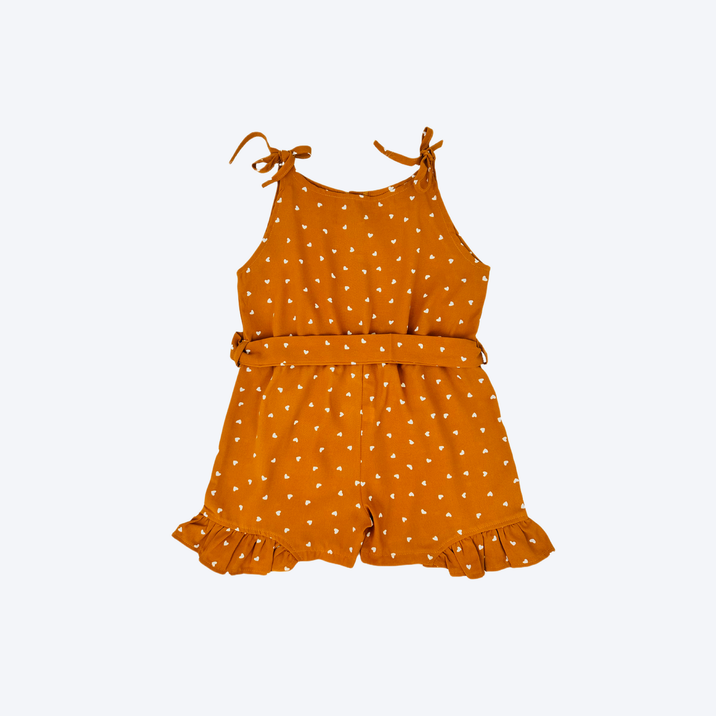 Yellow gold heart romper