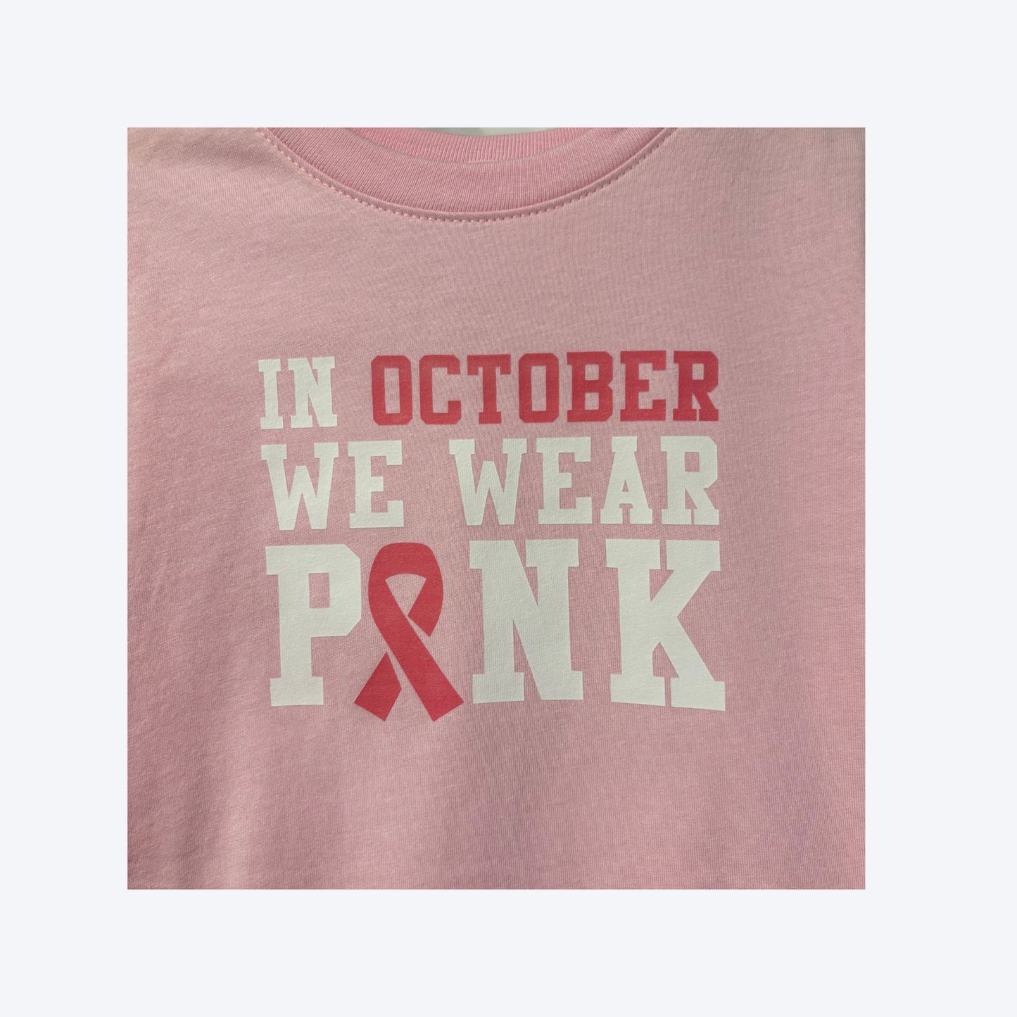 In October We Wear Pink TShirt