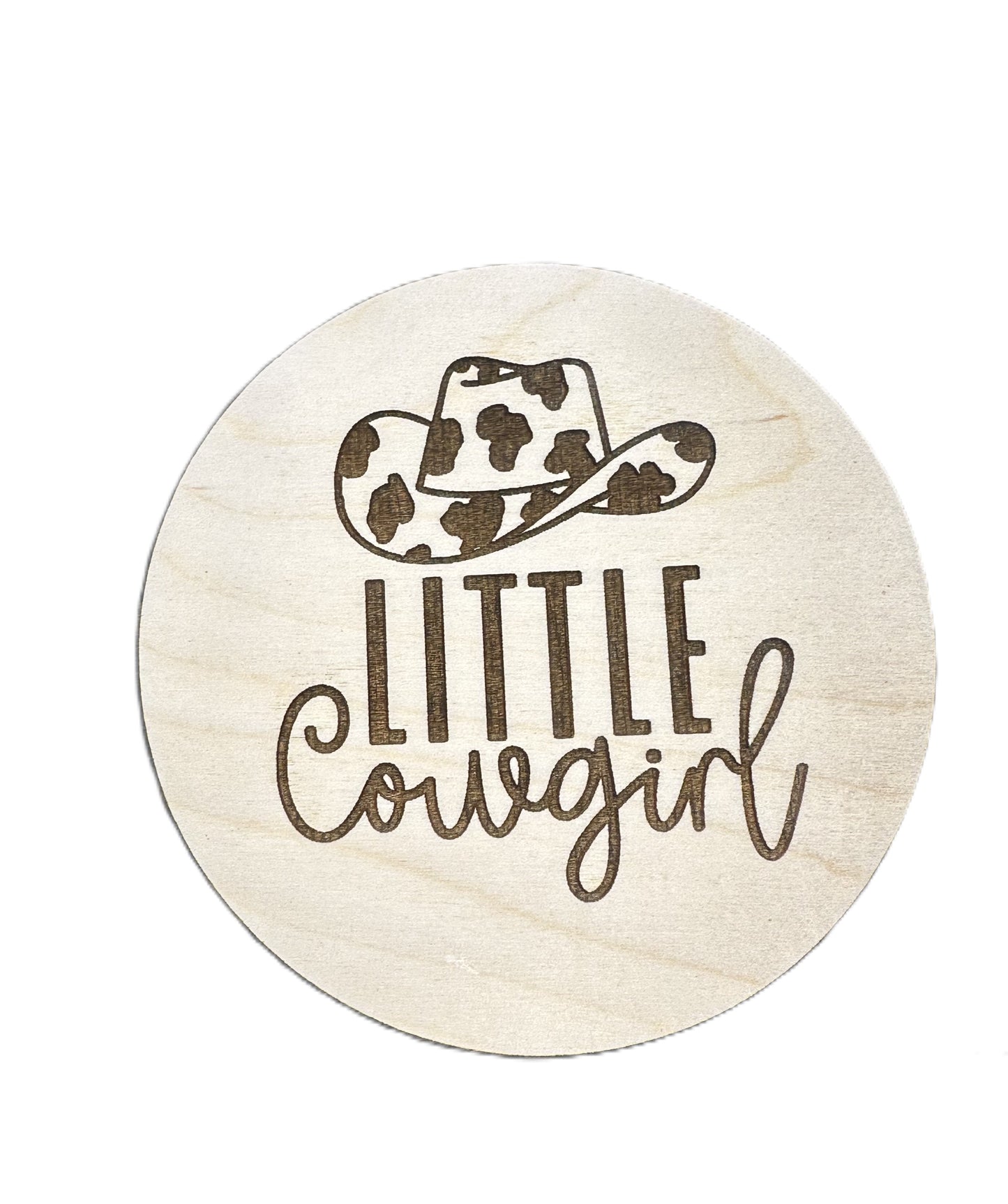 Cowboy/Cowgirl Baby Milestones Set
