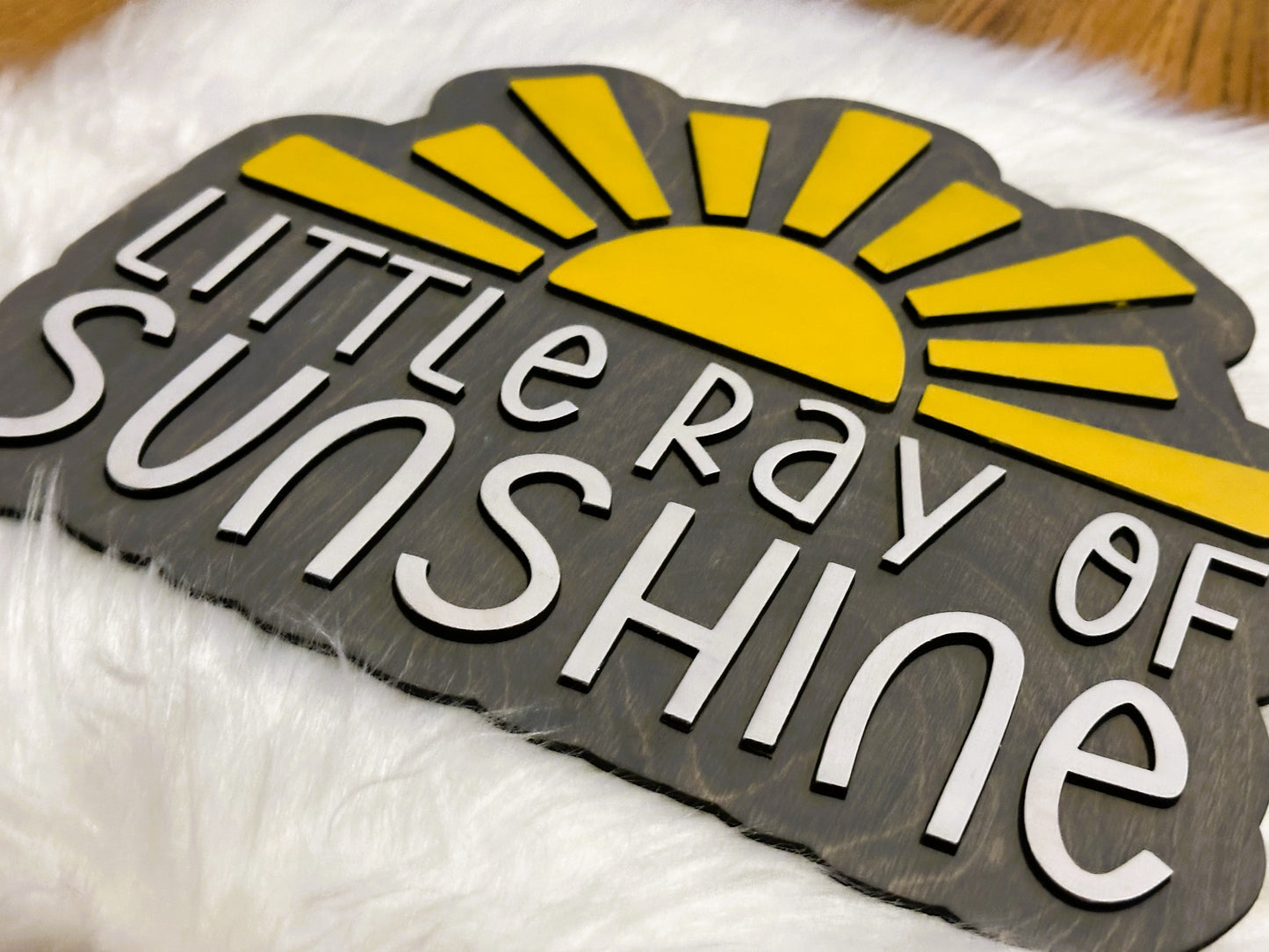 Little Ray of Sunshine Sign