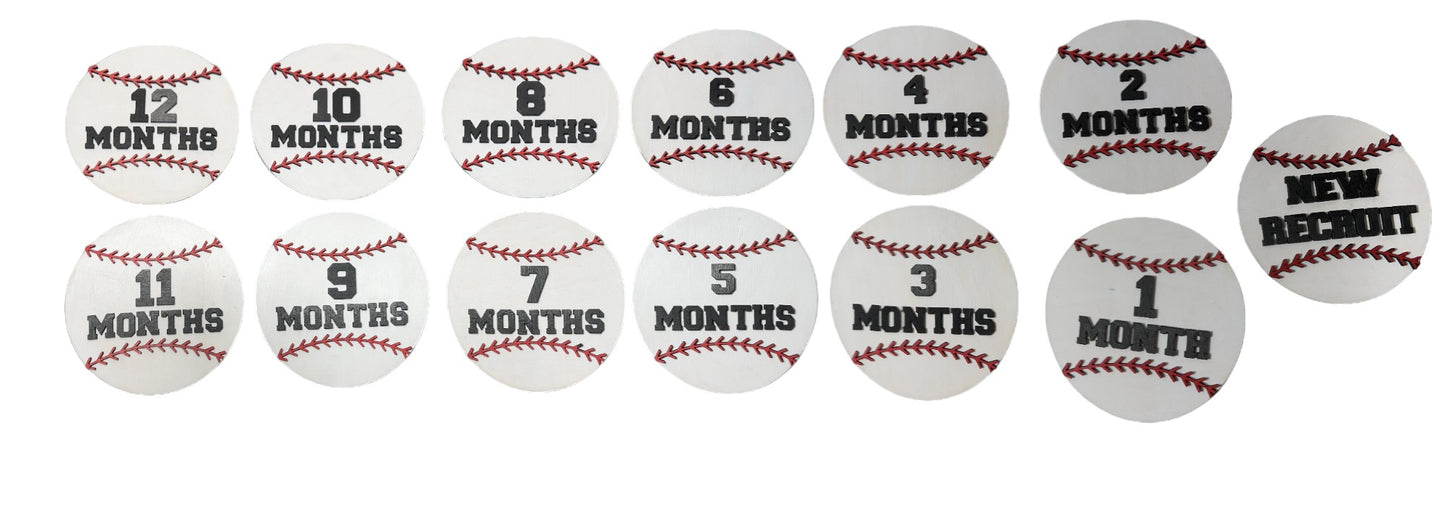 Baseball Baby Milestones