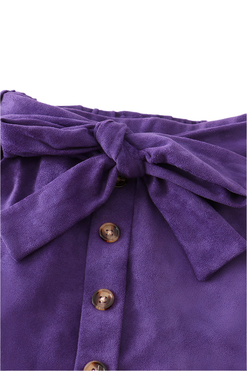 Halloween pink ruffle skirt set