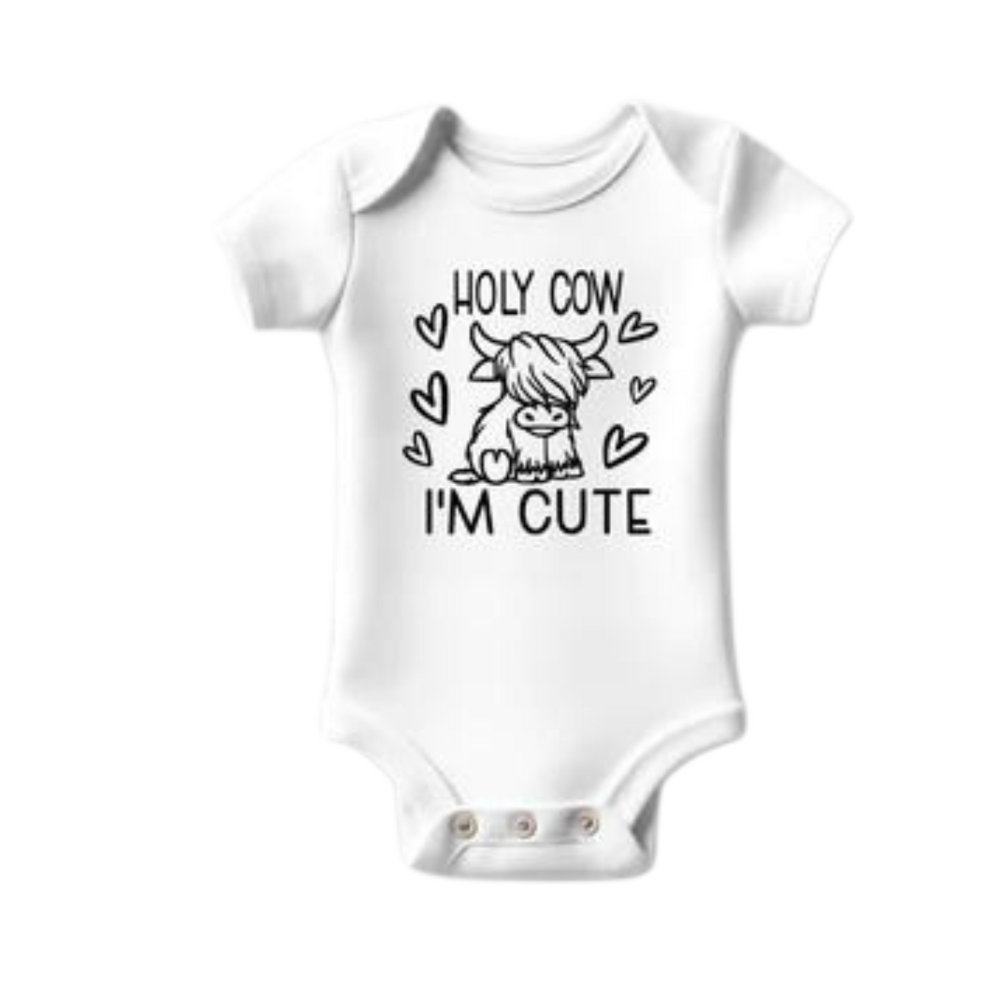 Holy Cow I'm Cute Bodysuit