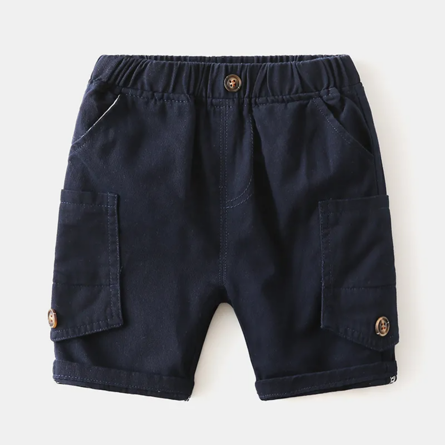 Toddler Navy Cargo Shorts