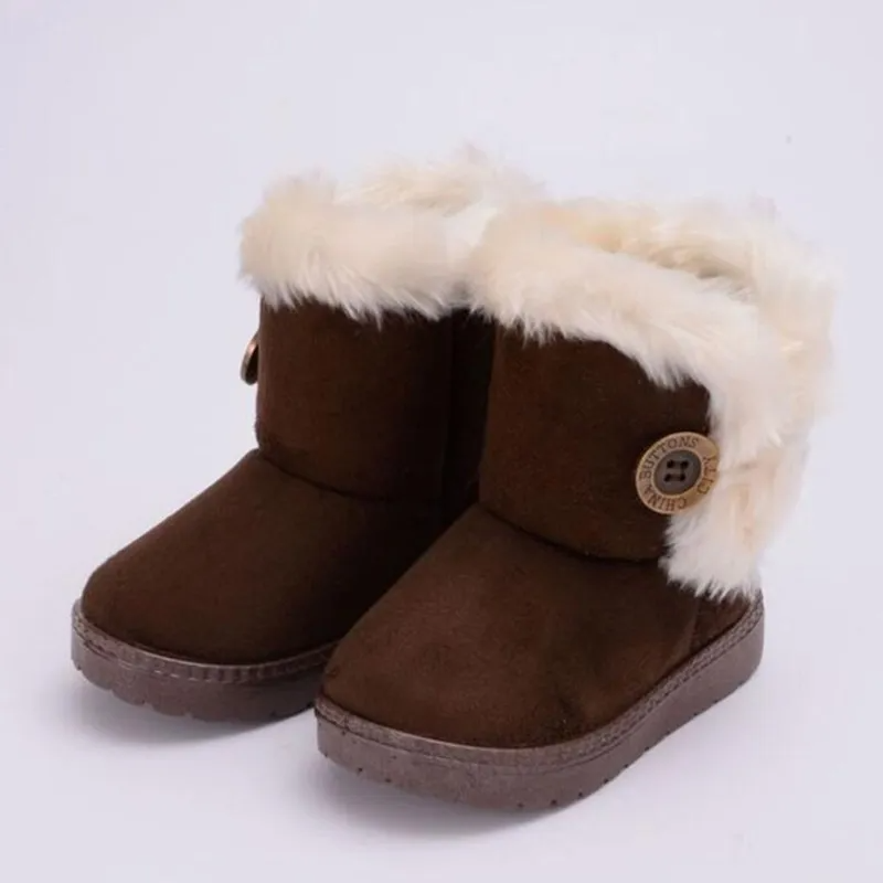 Faux Fur Lined Suede Boots