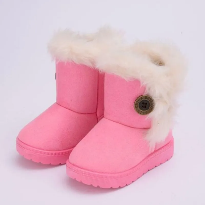 Faux Fur Lined Suede Boots