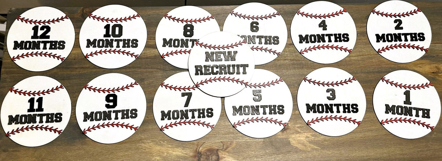 Baseball Baby Milestones