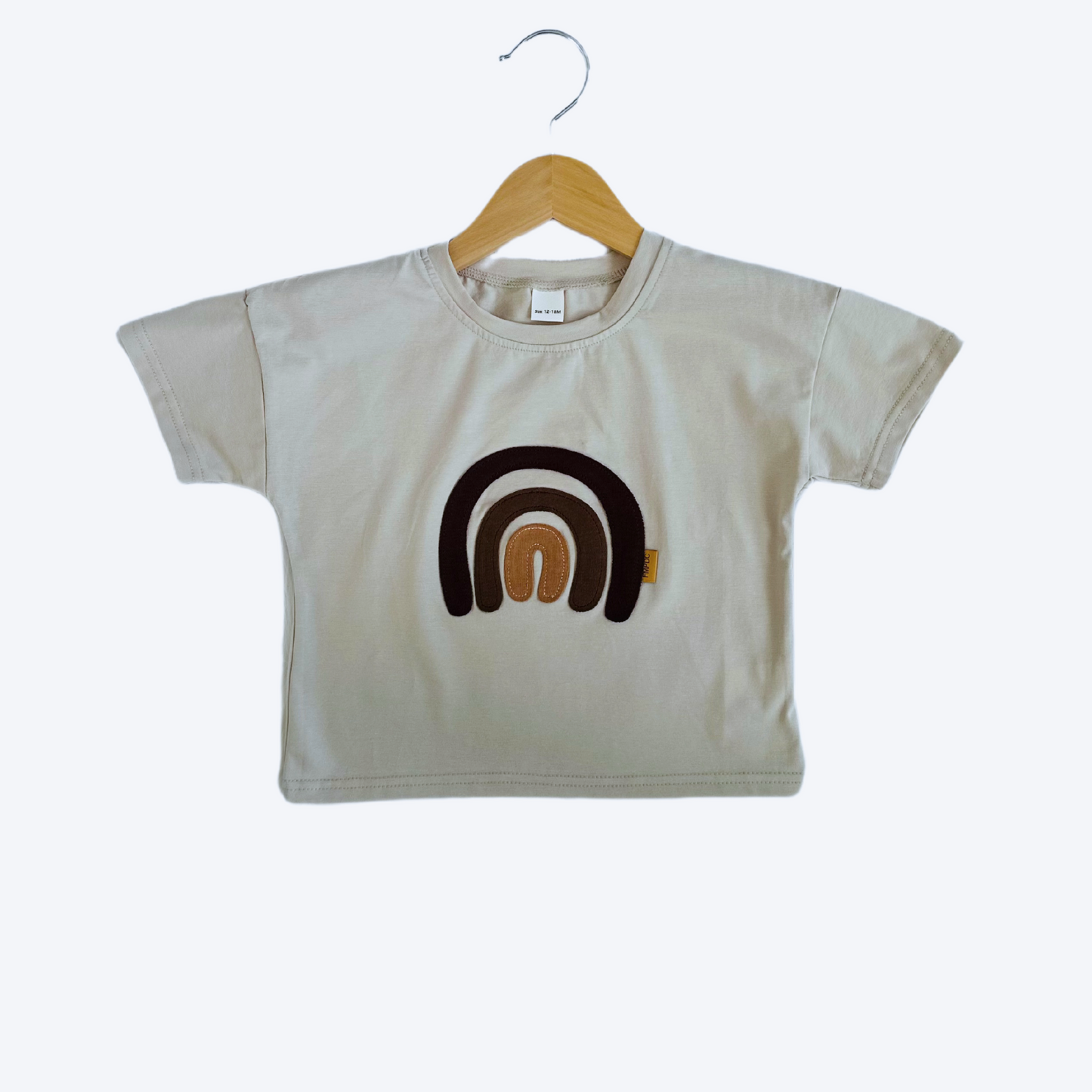 Brown rainbow shirt