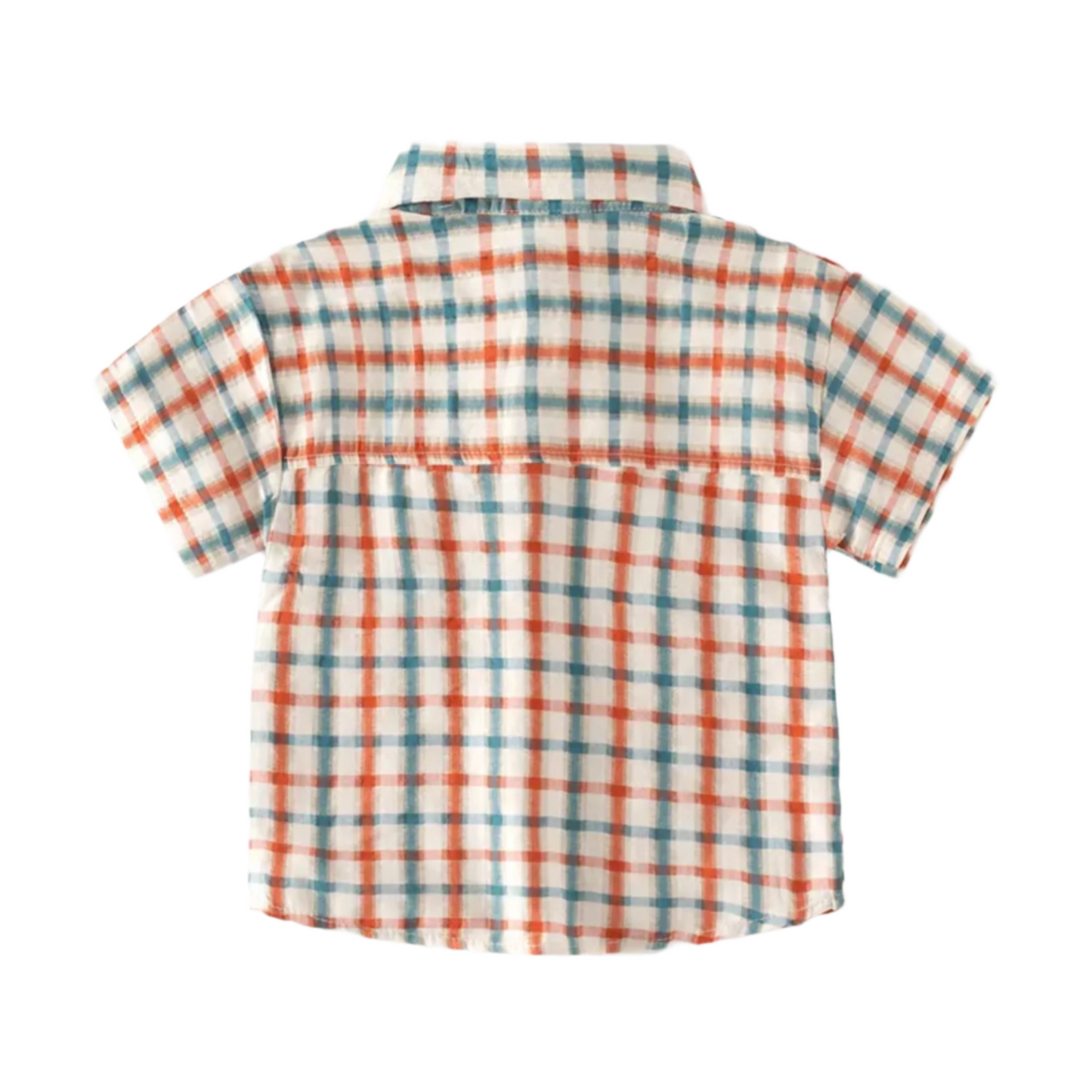 Boys Short Sleeve Button Up Shirt