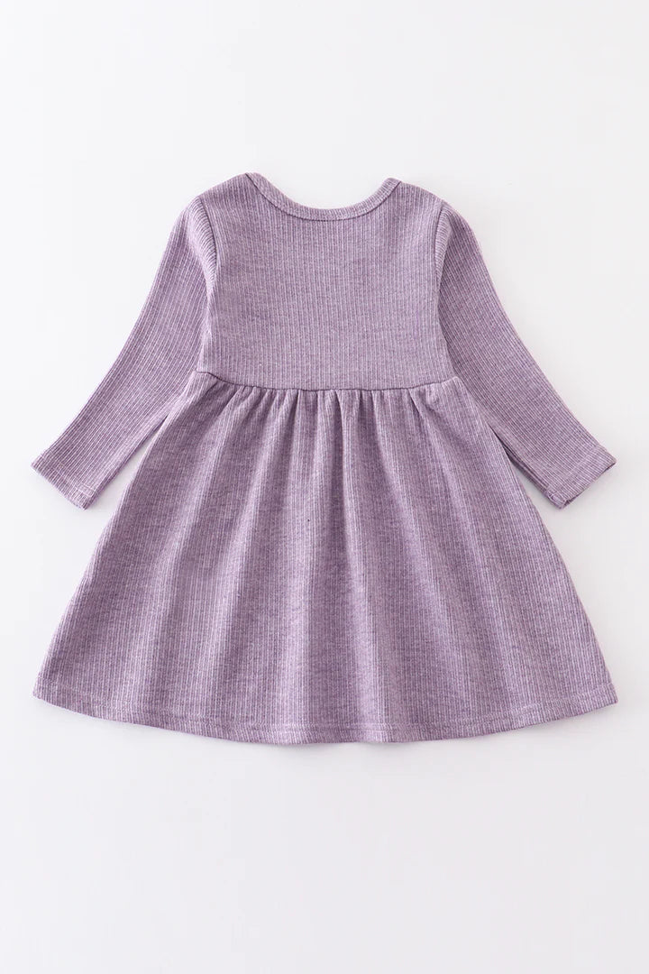 Lavender Dress With Pockets