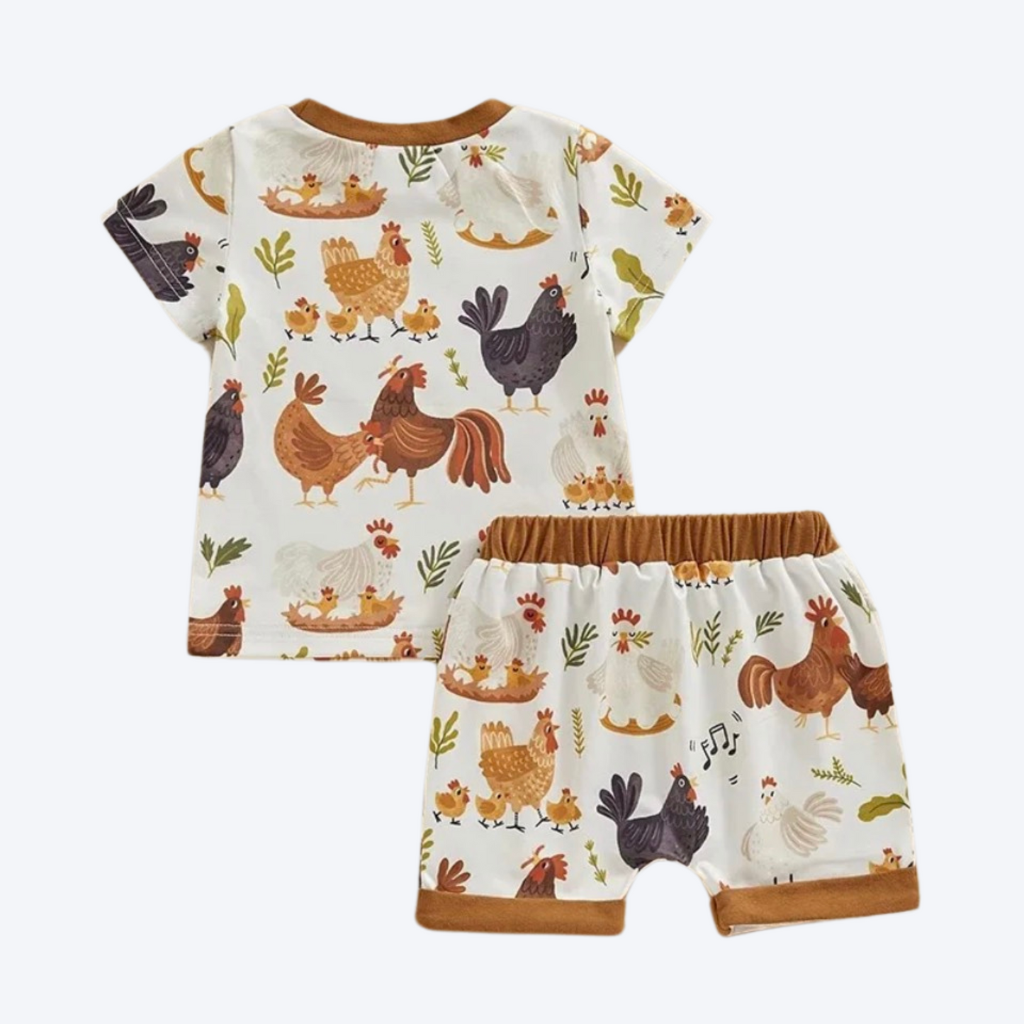 Rooster short set