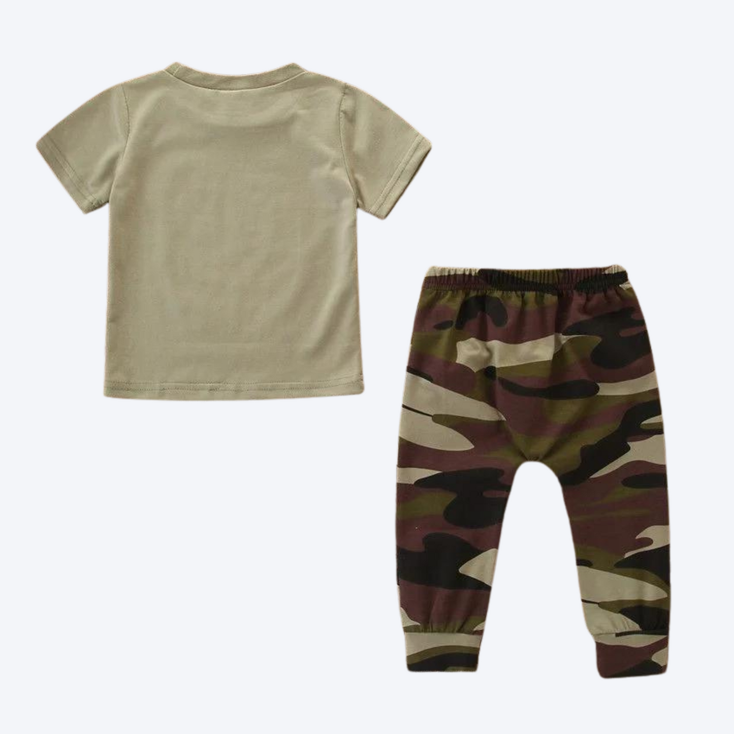 Camo flag pant set