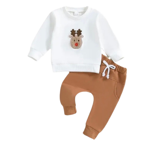 Reindeer Pant Set