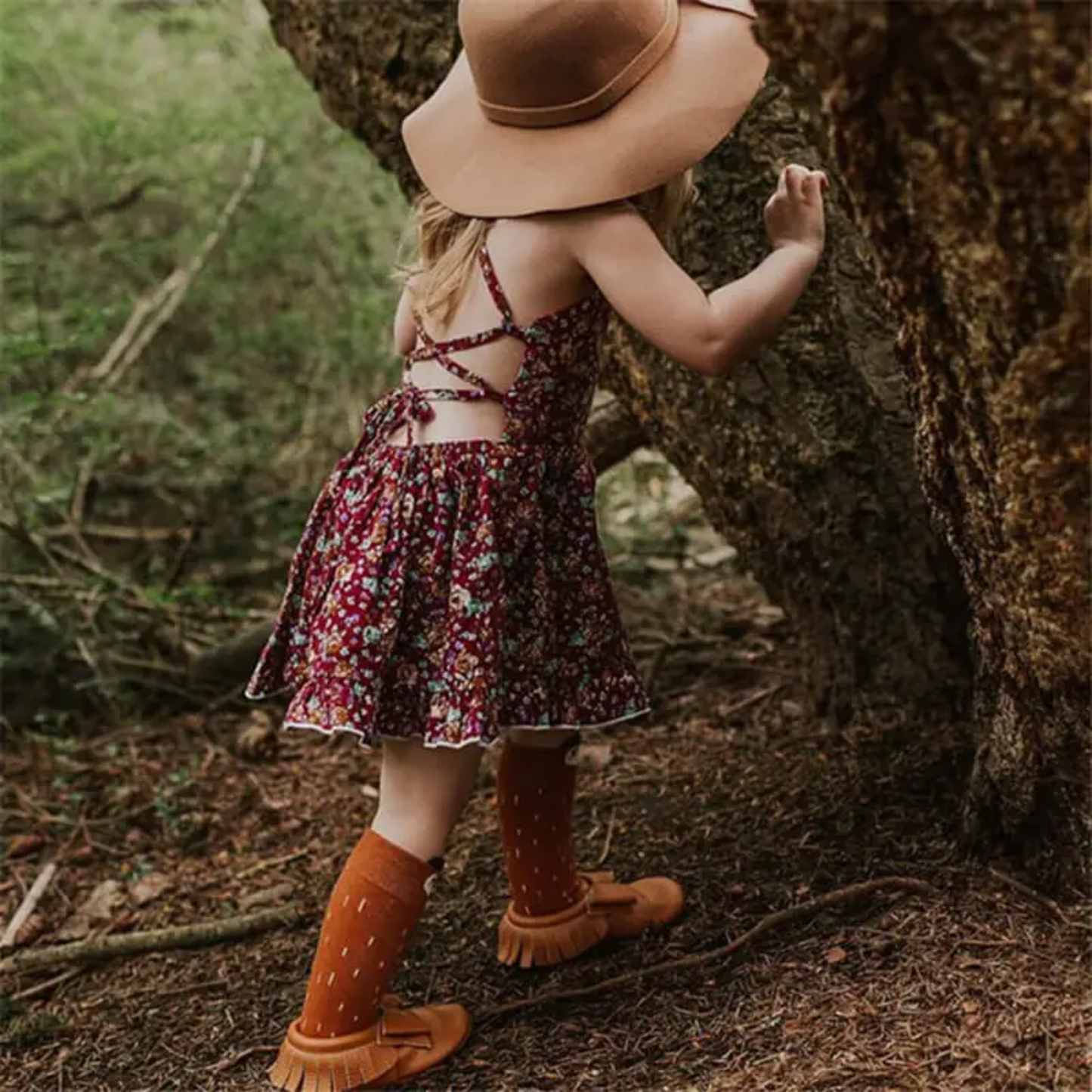 Floral Crossback Dress