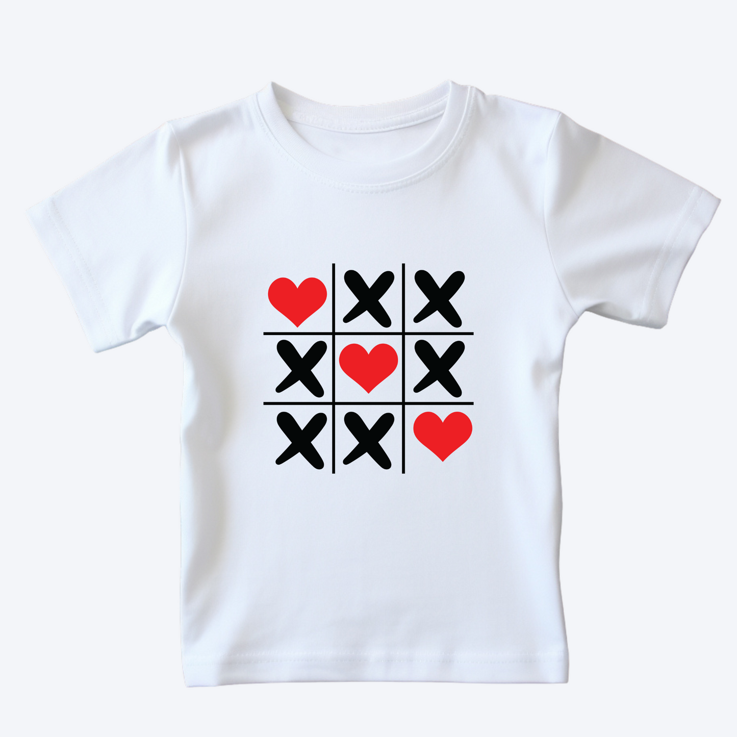 Valentine Tic Tac Toe T-shirt