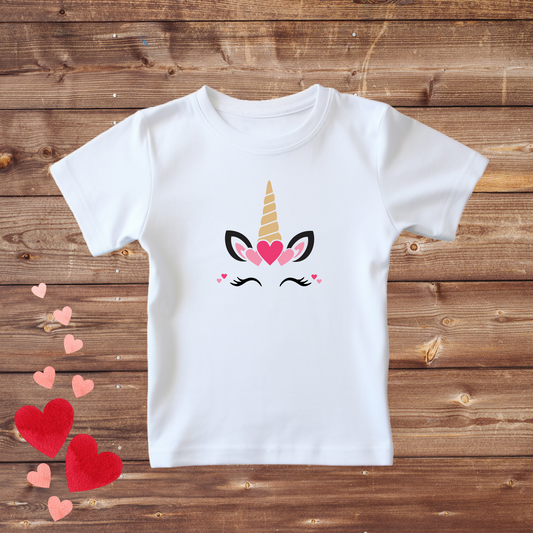 Valentine Unicorn T-shirt