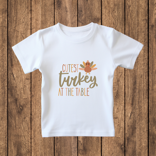 Cutest Turkey Thanksgiving T Shirts Unisex