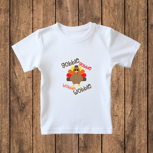 Gobble Wobble Thanksgiving T Shirts Unisex