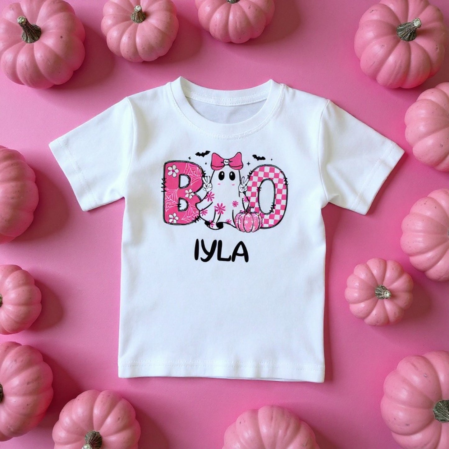 Personalized Girl BOO T-shirt