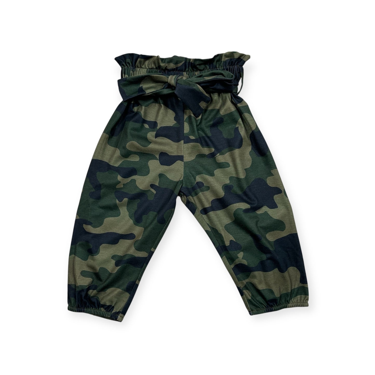 Girls Camo Romper Set