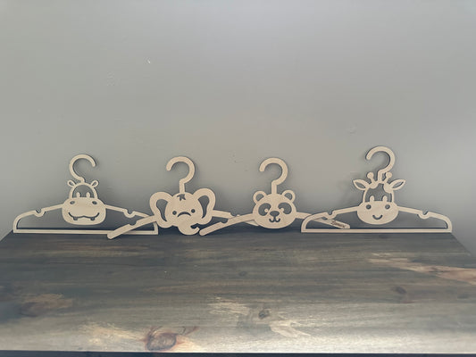 Custom Wooden Children's Clothing Hangers