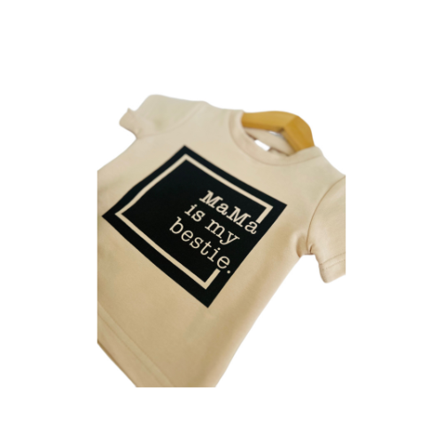 Mama is my bestie shorts outfit