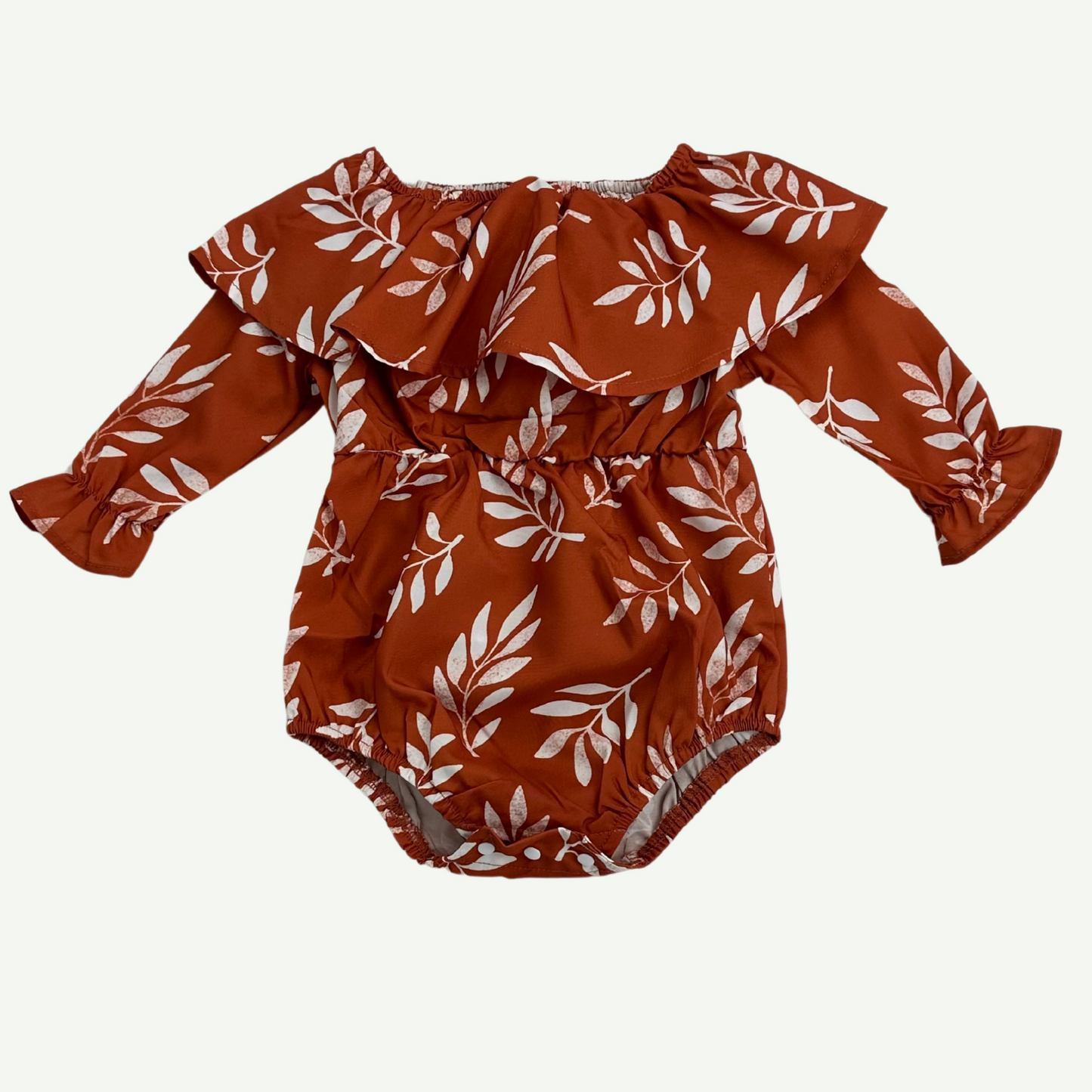 All Over Leaves Romper