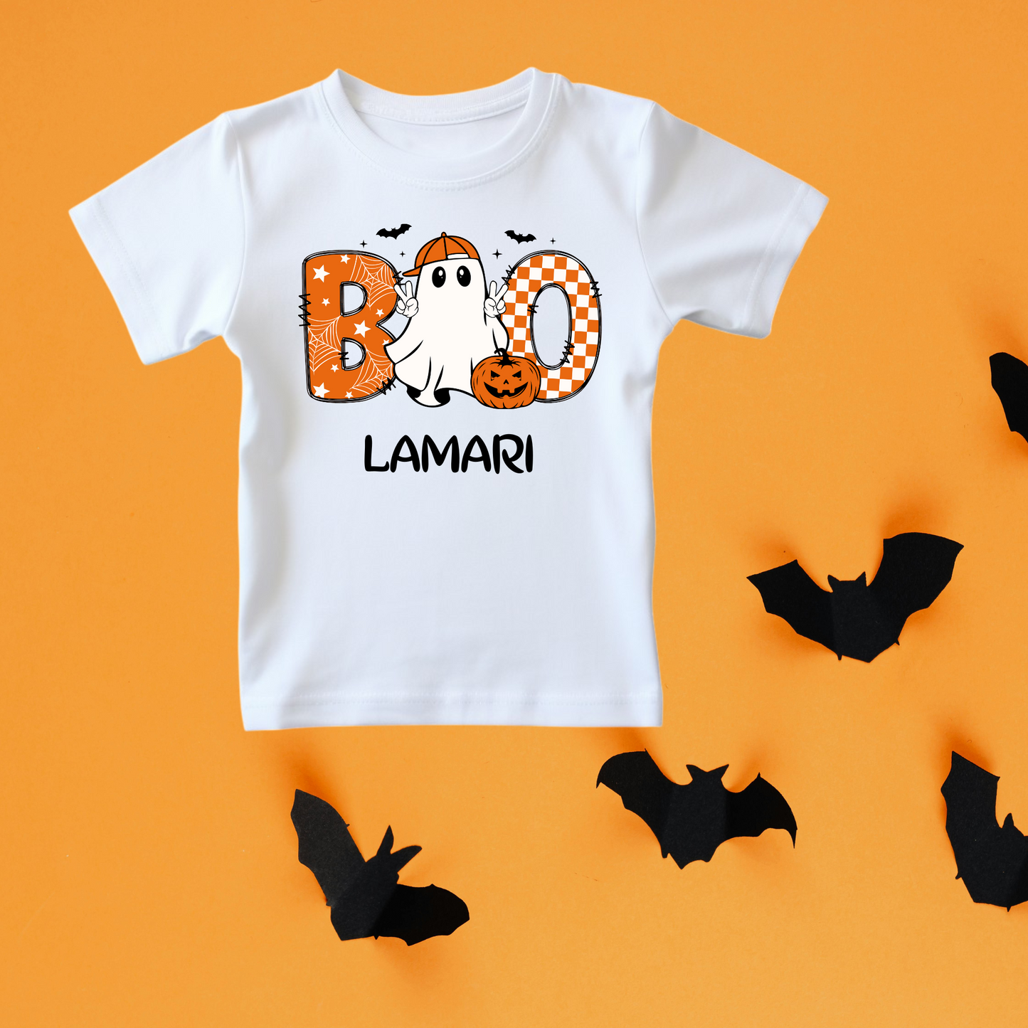 Personalized Boy BOO T-shirt