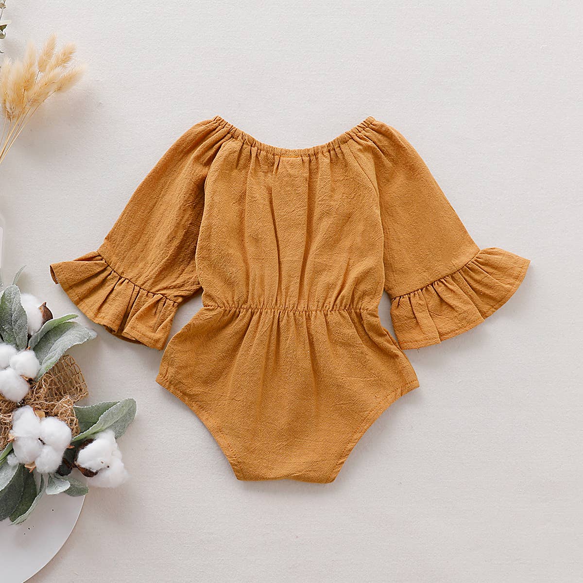 Long-sleeve Romper Ginger