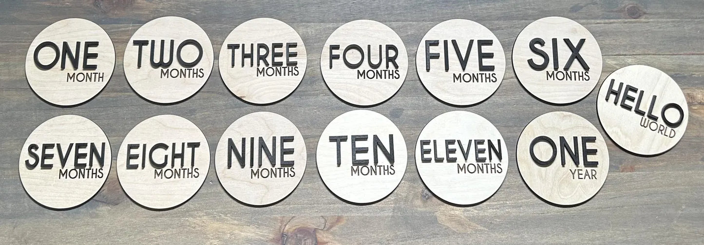 Baby Milestone Markers