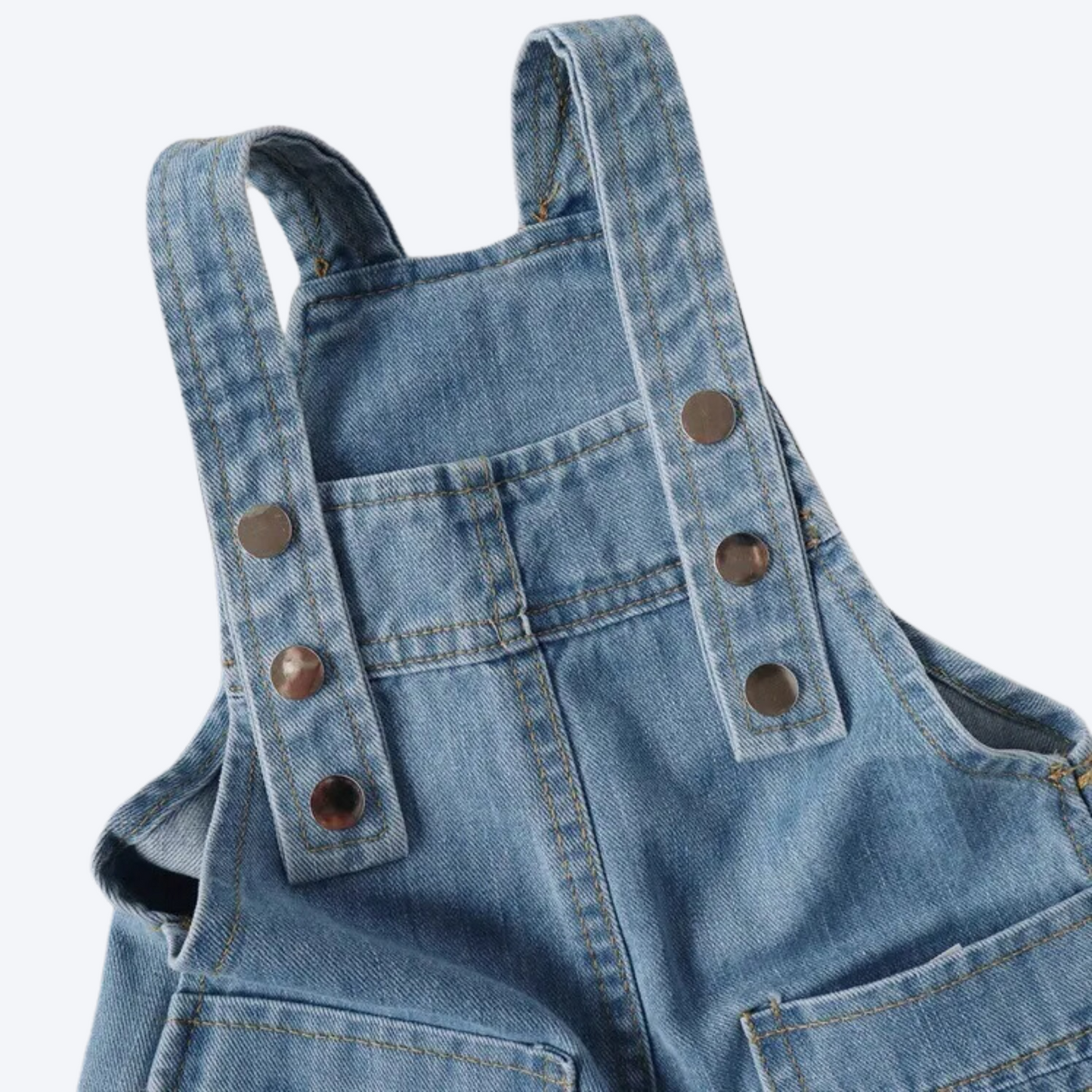 Toddler Unisex Denim Overalls