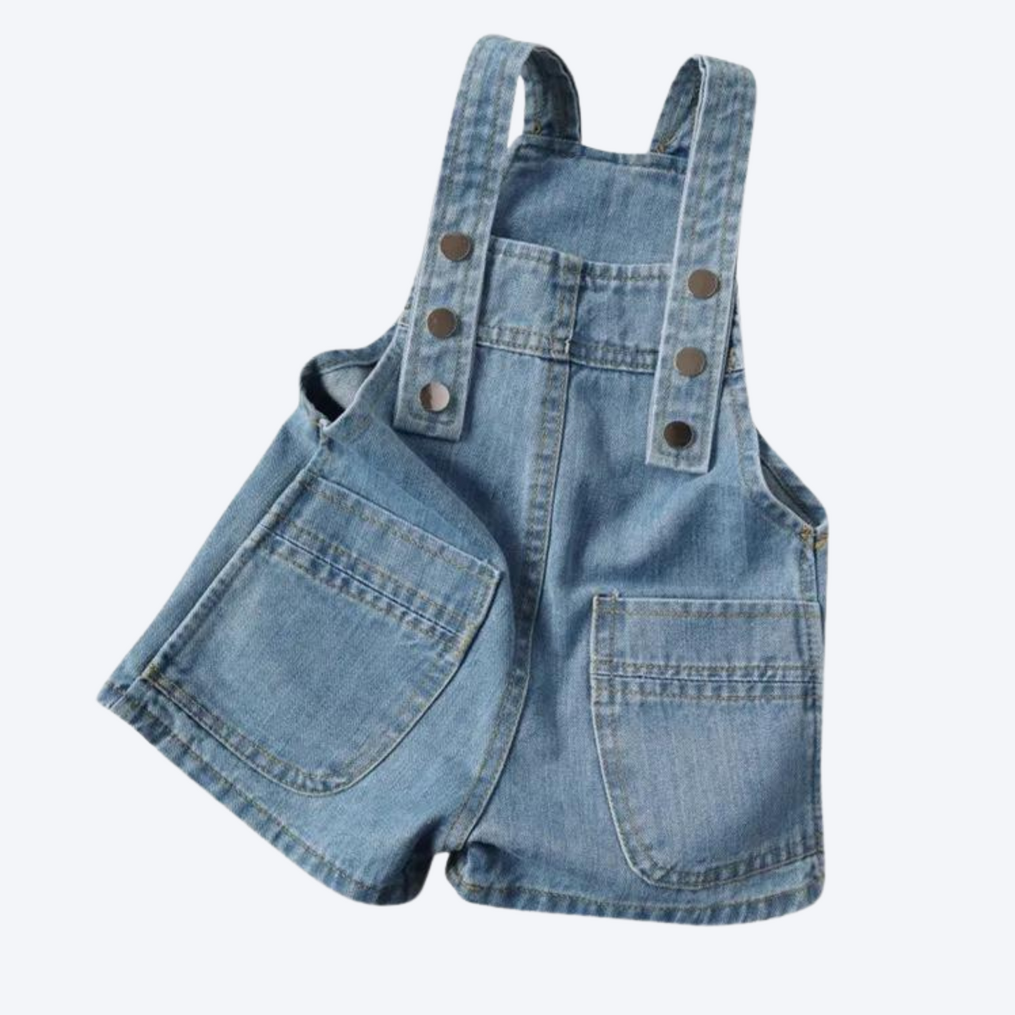 Toddler Unisex Denim Overalls