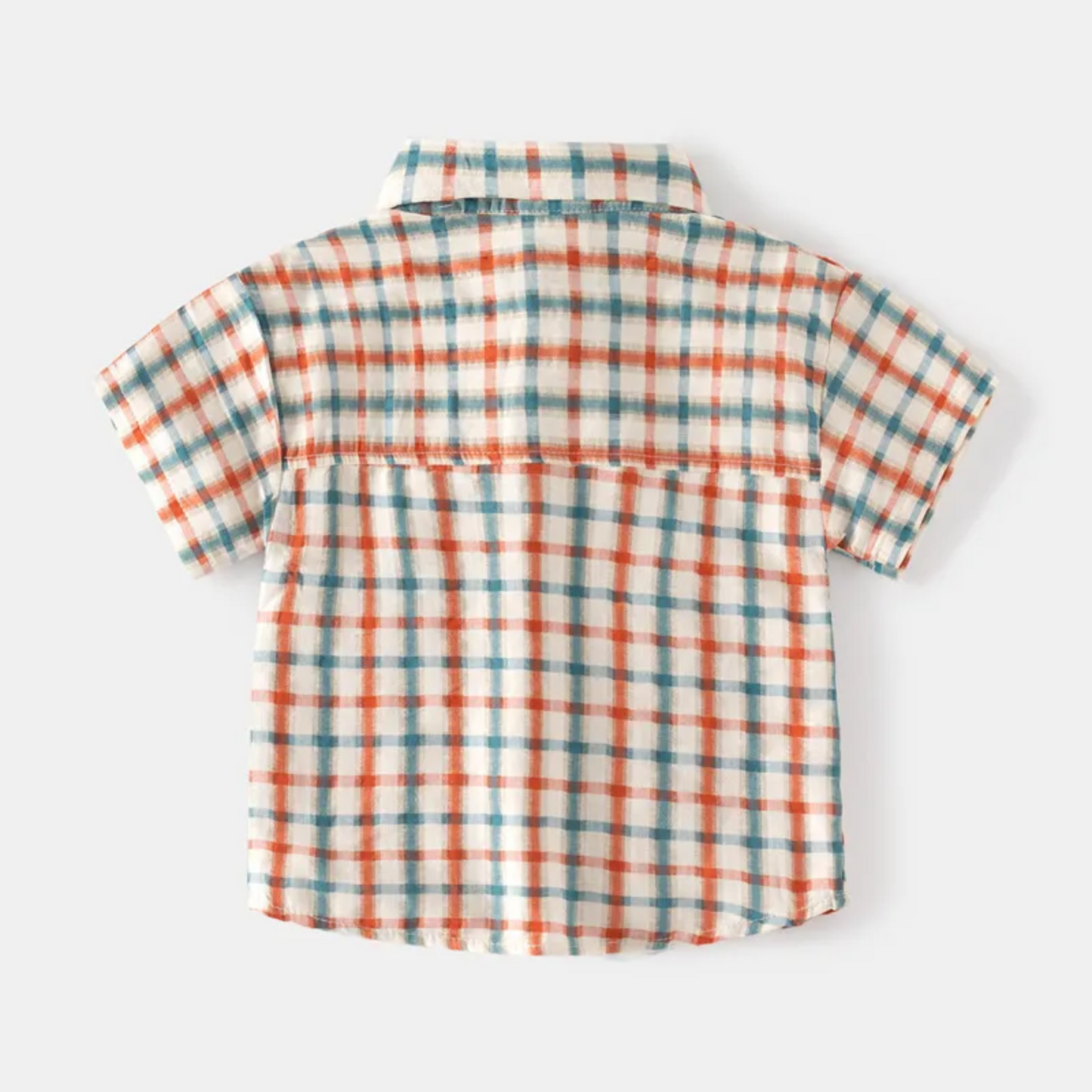 Boys Short Sleeve Button Up Shirt