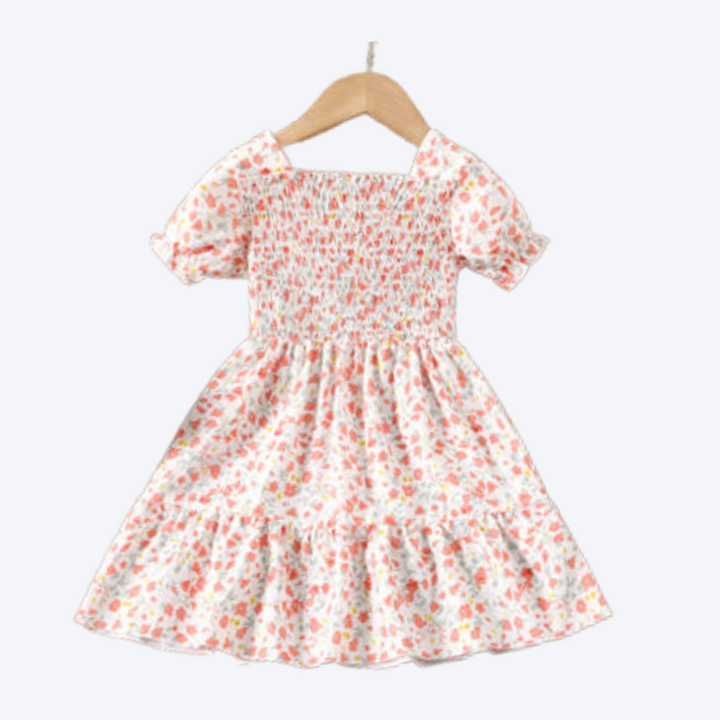 Floral Smocked Dress