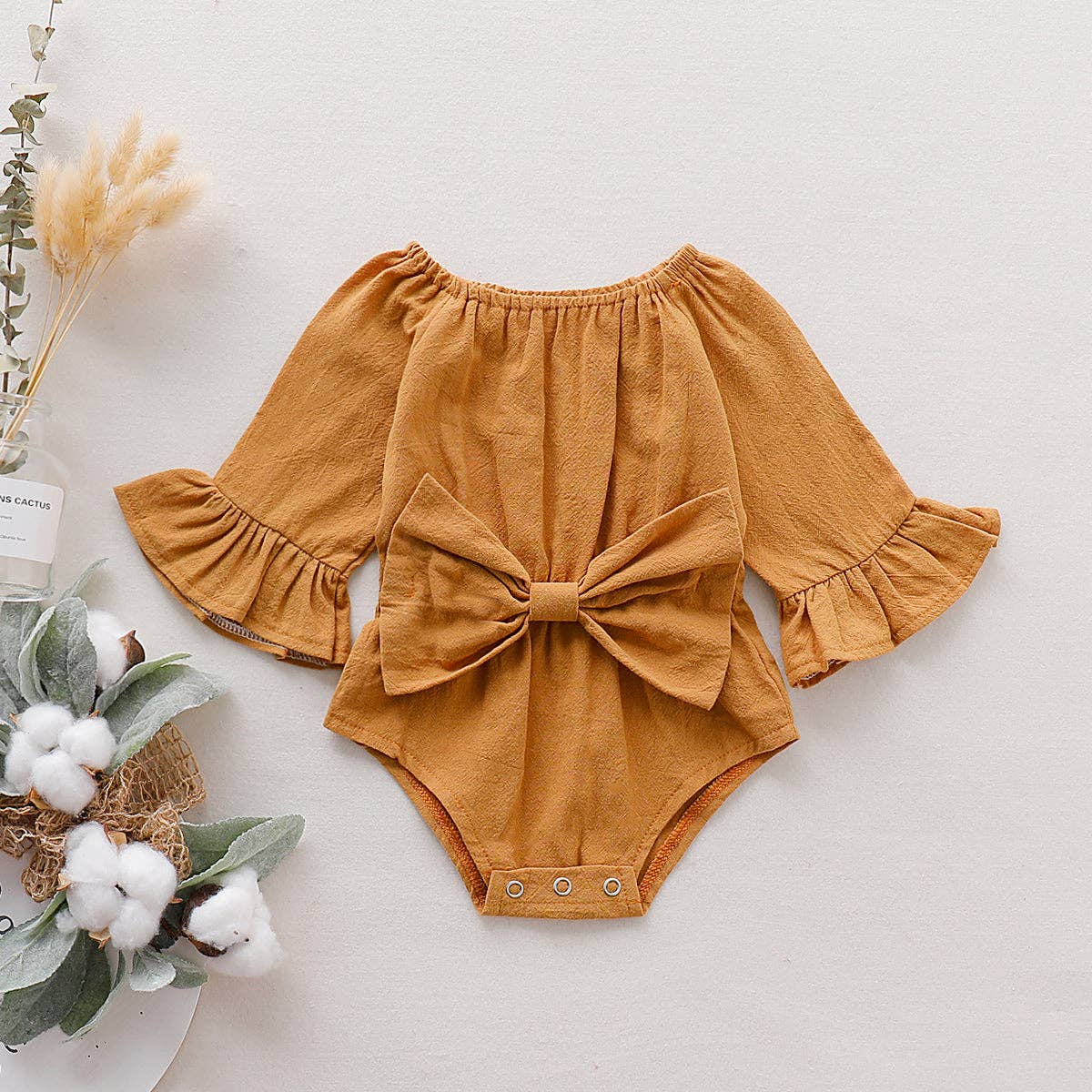 Long-sleeve Romper Ginger